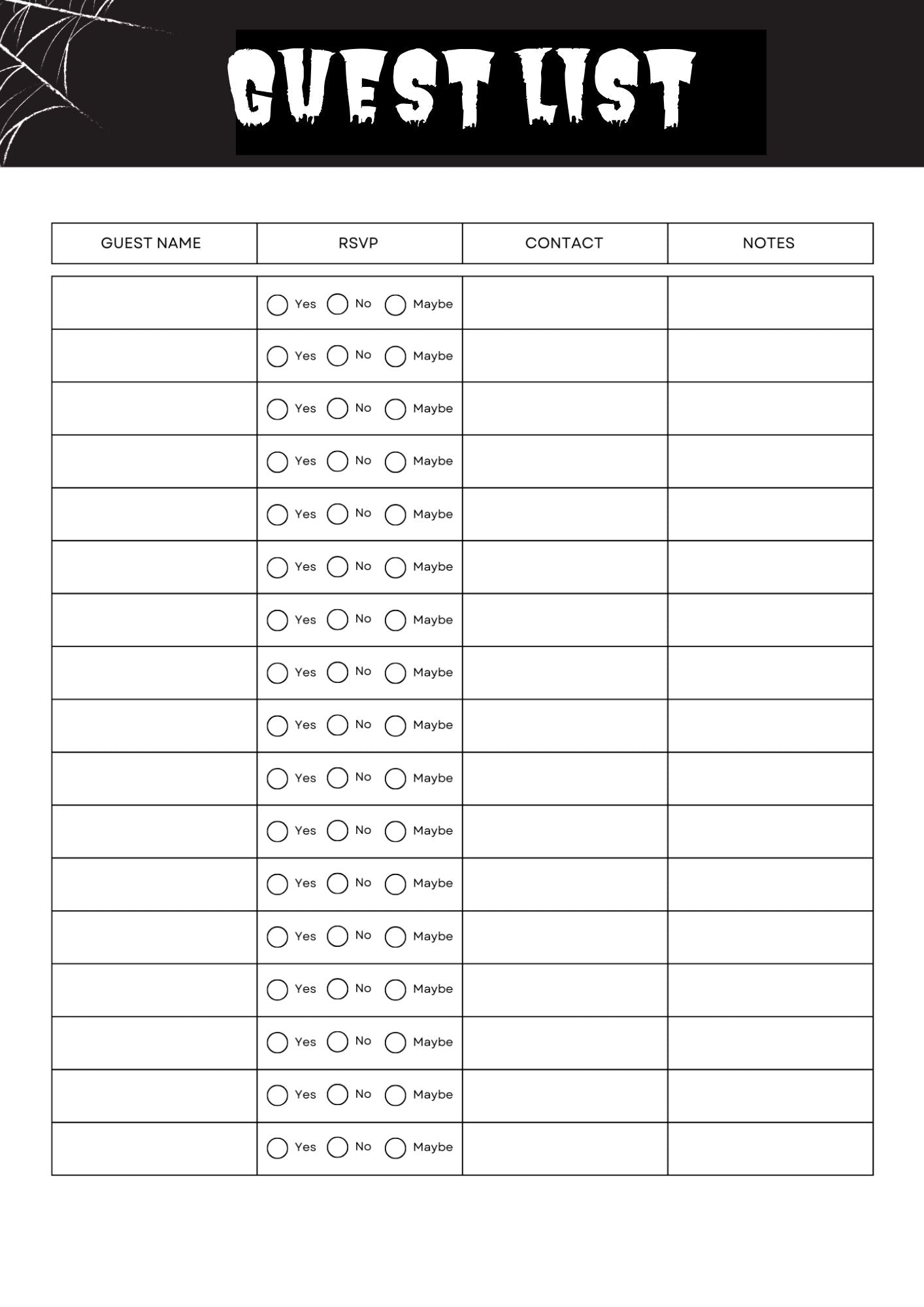 Halloween 54 page party planner, Ultimate part planner, Halloween, planner pages