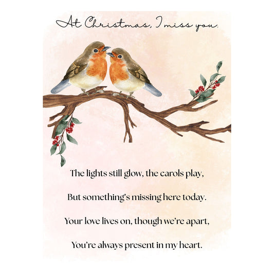 Christmas poems for loved ones in heaven-memories- family-poems-